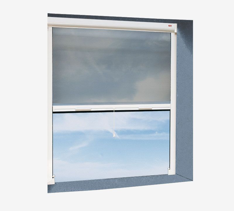 ventana con mosquitera